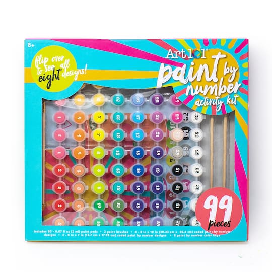 Art 101 Paint by Number Activity Kit